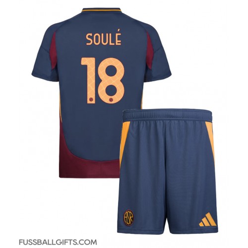 AS Roma Matias Soule #18 Fußballbekleidung 3rd trikot Kinder 2024-25 Kurzarm (+ kurze hosen)